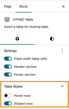 table-styles